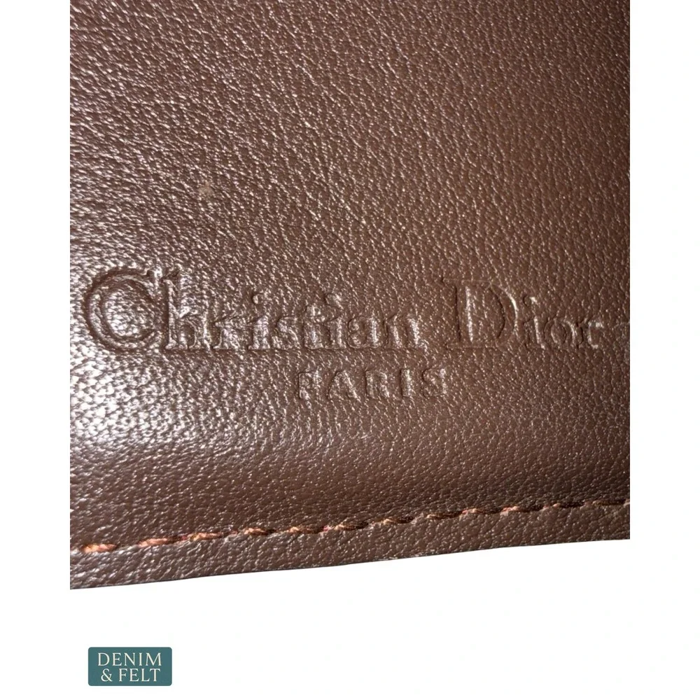Christian Dior Diorissimo Rasta Canvas Wallet Saddle D Charm Monogram